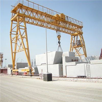 Craen Gantri Girder Dwbl 60 tunnell gyda Bachyn Troli Dwbl